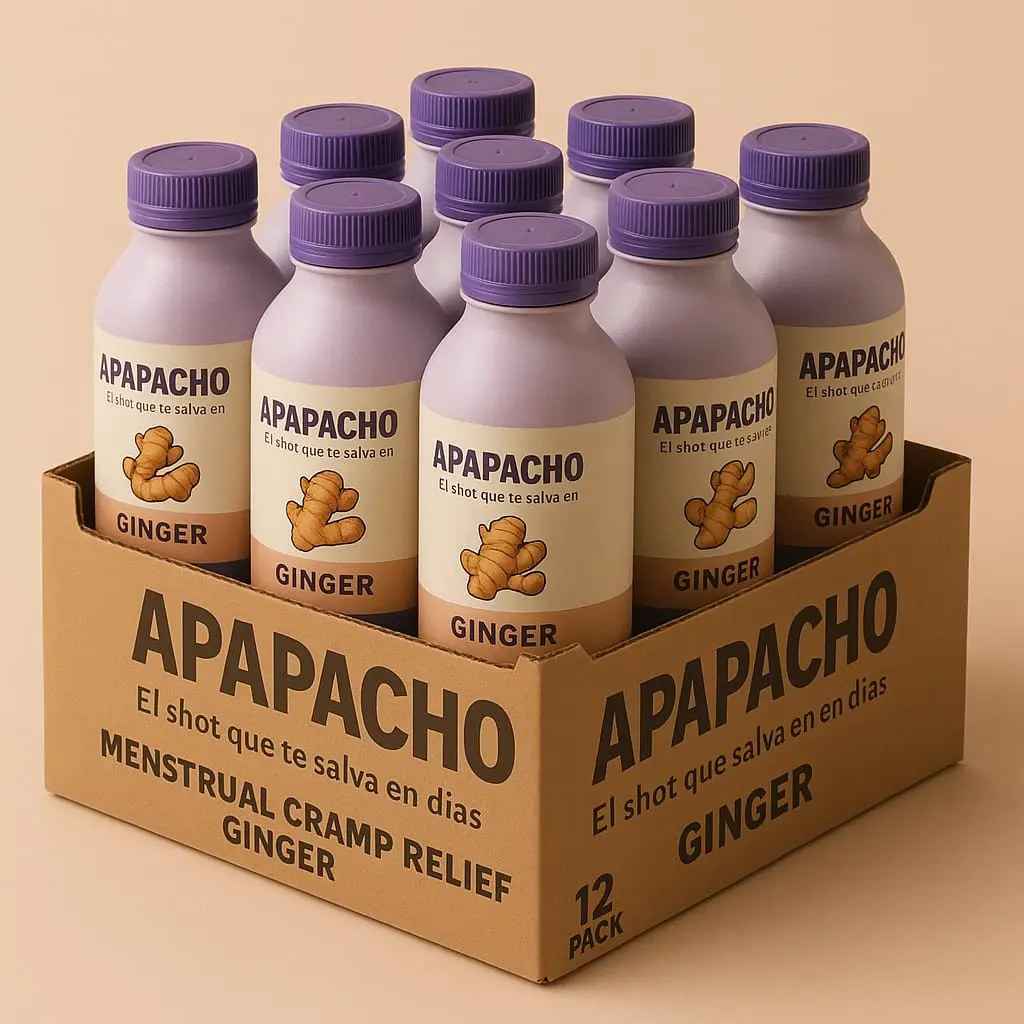 Apapacho Jengibre 12 piezas